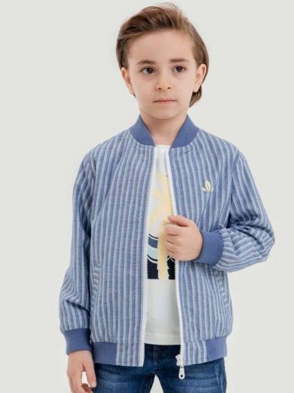 Erkek Çocuk Ceket Pantolon Tshirt 3 lü Spor Şık Takım