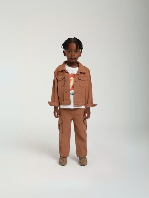 Erkek Çocuk Cepli Gömlek Ceket