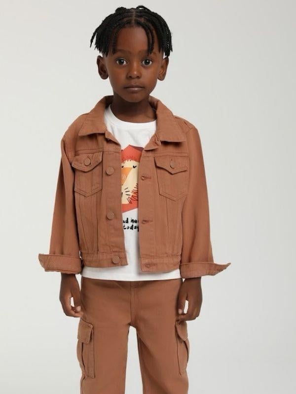 Erkek Çocuk Cepli Gömlek Ceket