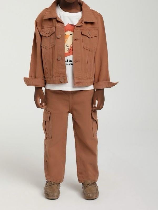 Erkek Çocuk Cepli Gömlek Ceket