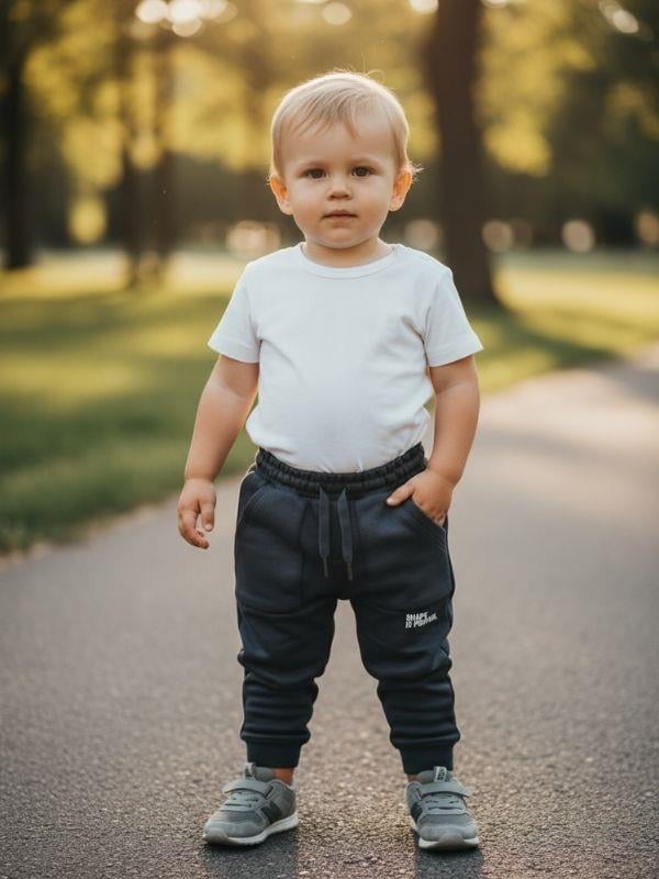 Erkek Çocuk Cepli Jogger Eşofman Alt