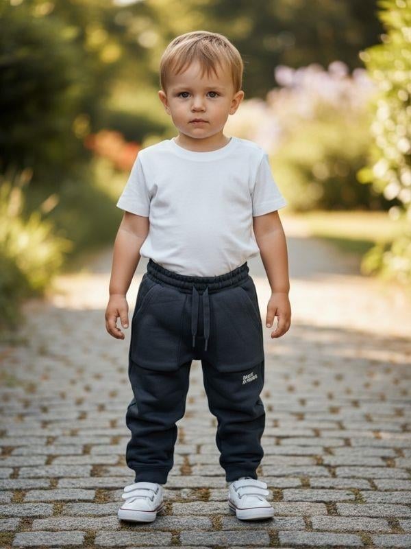 Erkek Çocuk Cepli Jogger Eşofman Alt