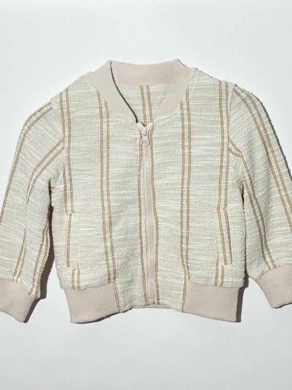 Erkek Çocuk Çizgili Örme Ceket