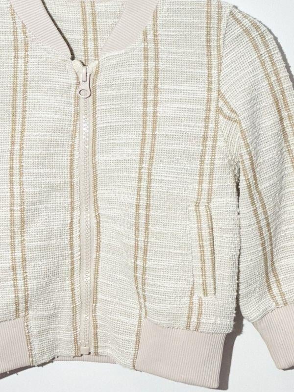 Erkek Çocuk Çizgili Örme Ceket