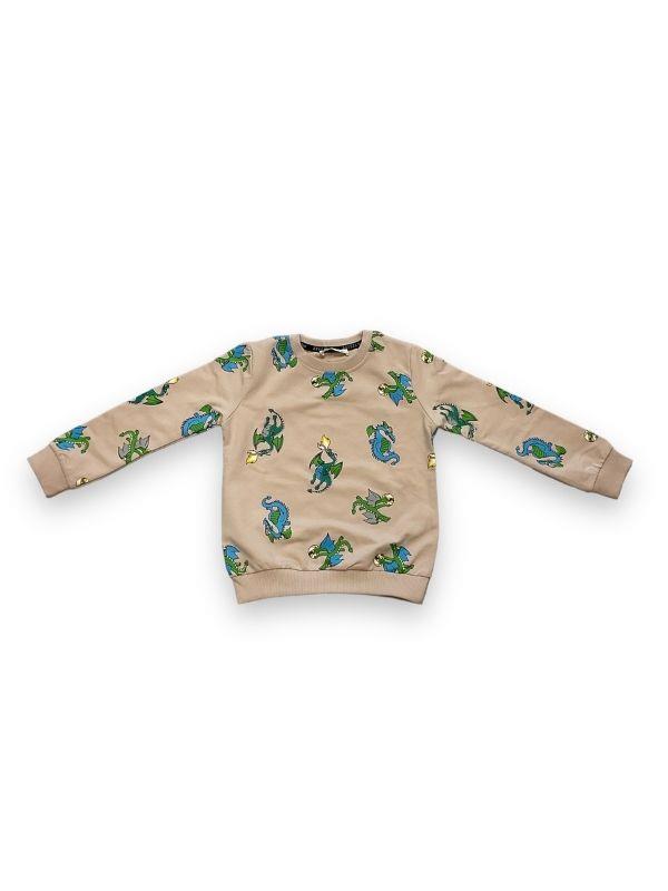 Erkek Çocuk Dinazor Baskılı Eşofman Takım