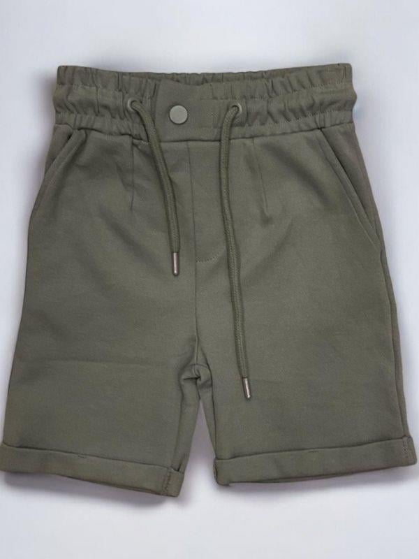 Erkek Çocuk Düğmeli Şort