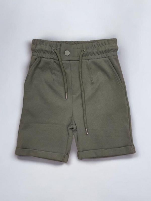 Erkek Çocuk Düğmeli Şort
