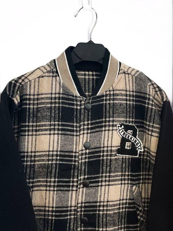 Erkek Çocuk Ekose Desenli Kolej Mont