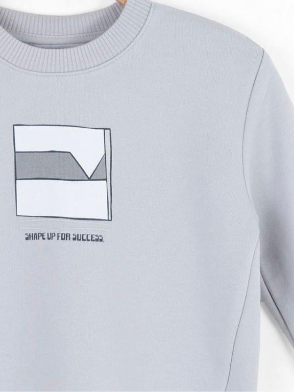 Erkek Çocuk Grafik Baskılı Sweatshirt