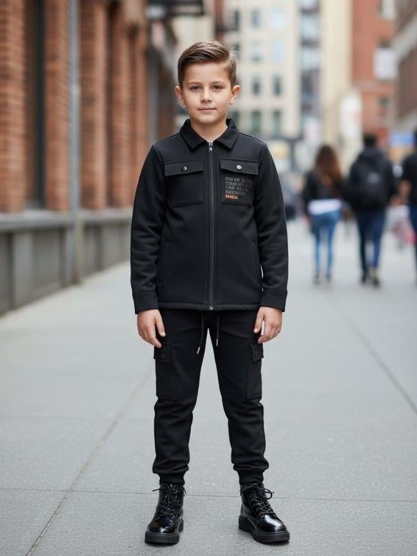 Erkek Çocuk İçi Polar Mont