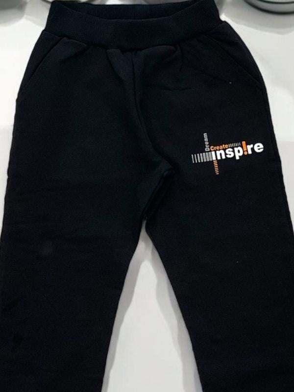 Erkek Çocuk Inspire Yazılı Pamuklu Eşofman Takım
