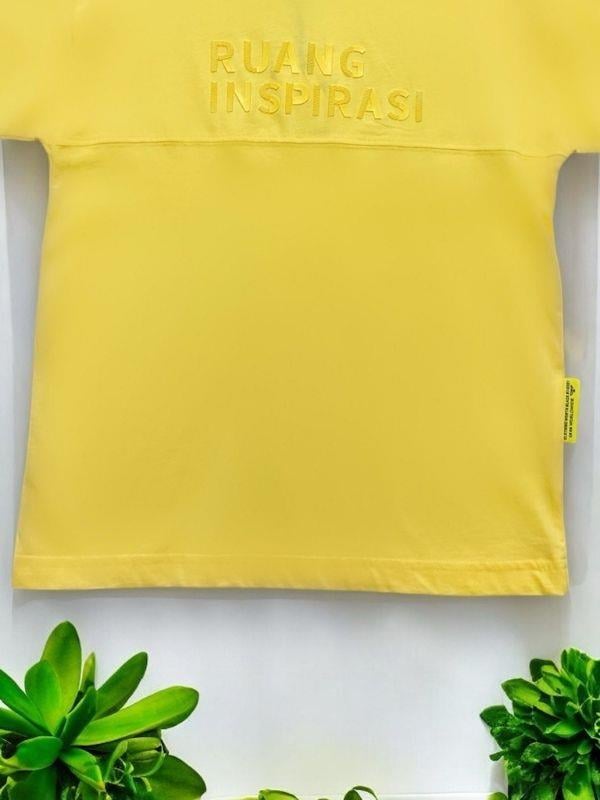 Erkek Çocuk Kabartma Yazılı Basic Pamuklu Tshirt