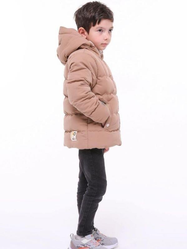 Erkek Çocuk Kapüşonlu Kalın Kaban