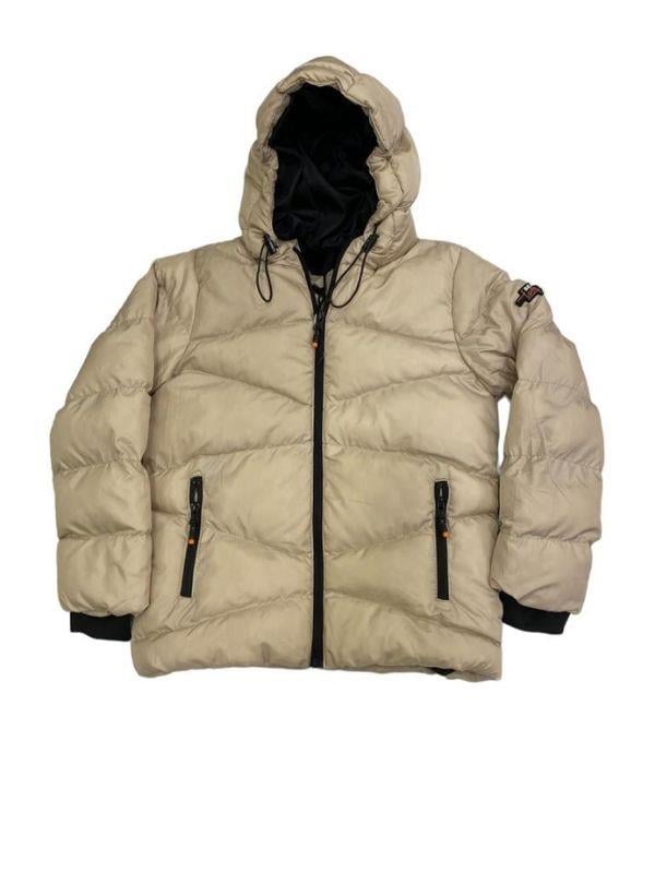 Erkek Çocuk Kapüşonlu Şişme Mont