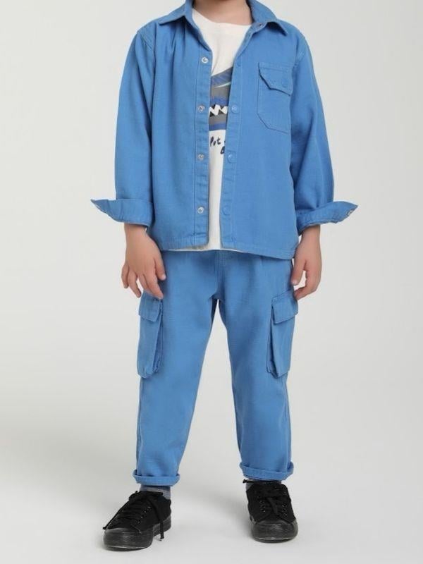 Erkek Çocuk Kargo Cepli Pantolon