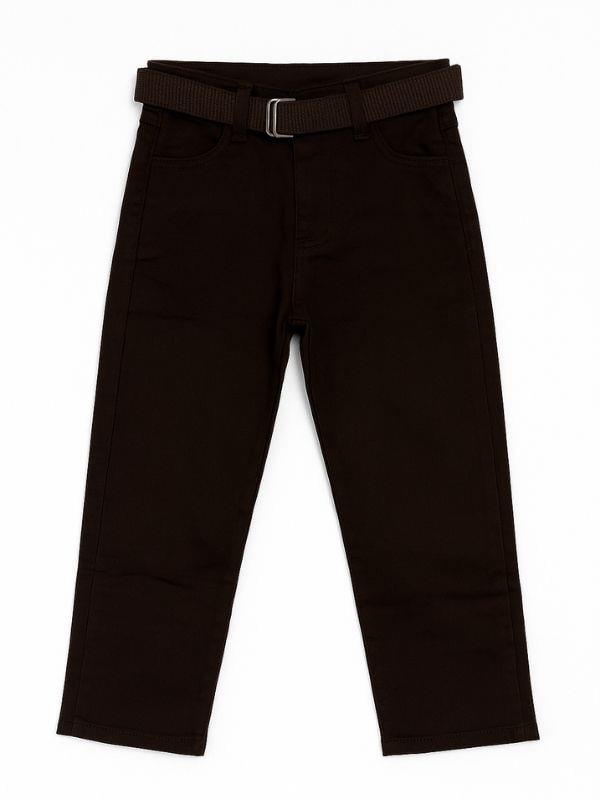 Erkek Çocuk Kemerli Gabardin Pantolon
