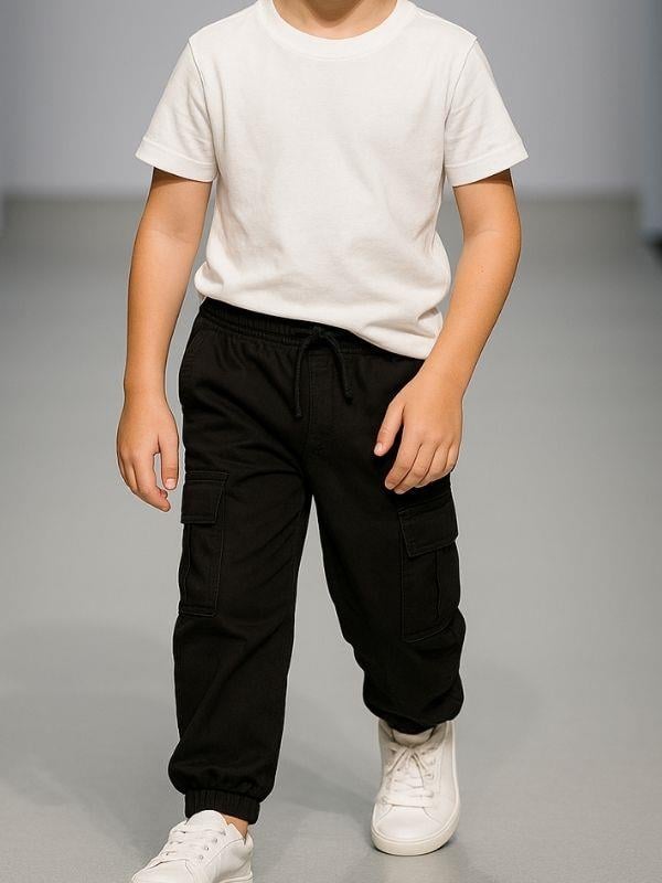 Erkek Çocuk Körük Cepli Pantolon