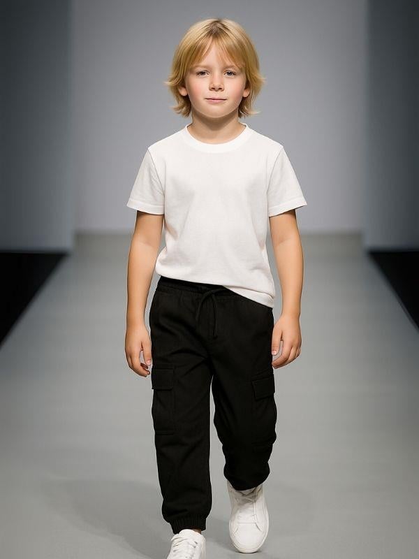 Erkek Çocuk Körük Cepli Pantolon