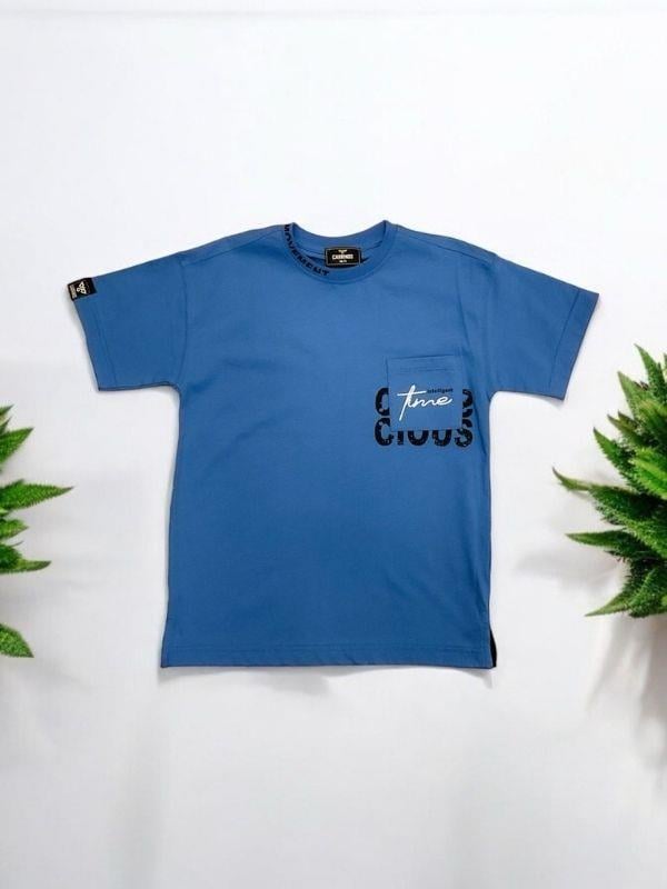 Erkek Çocuk Movement Yazılı Pamuklu Tshirt