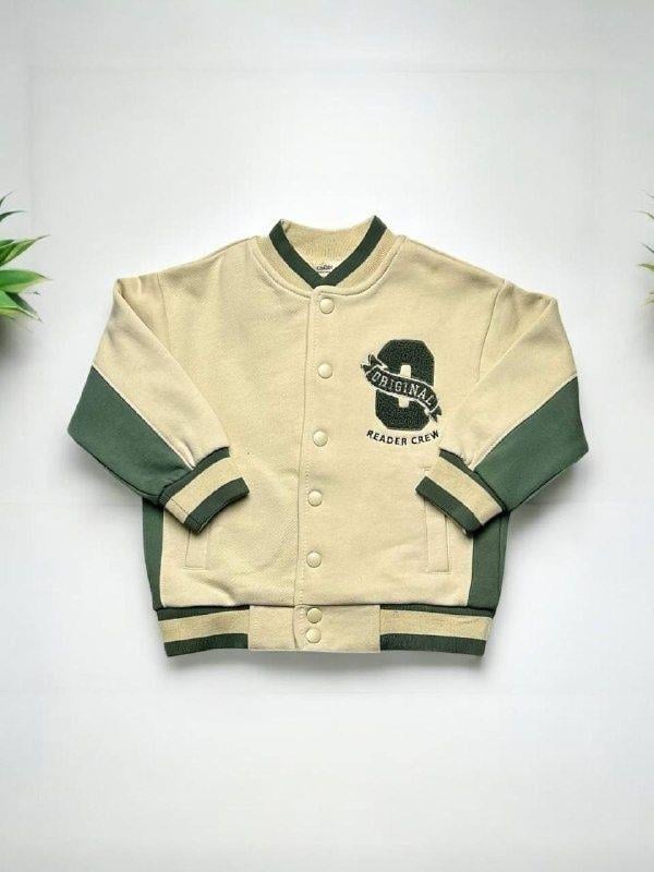 Erkek Çocuk Nakışlı Kolej Hırka