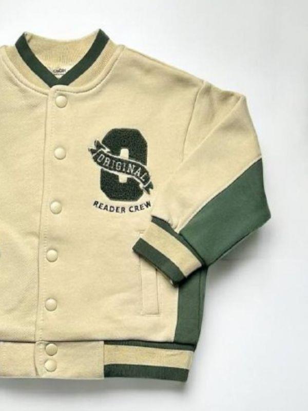 Erkek Çocuk Nakışlı Kolej Hırka