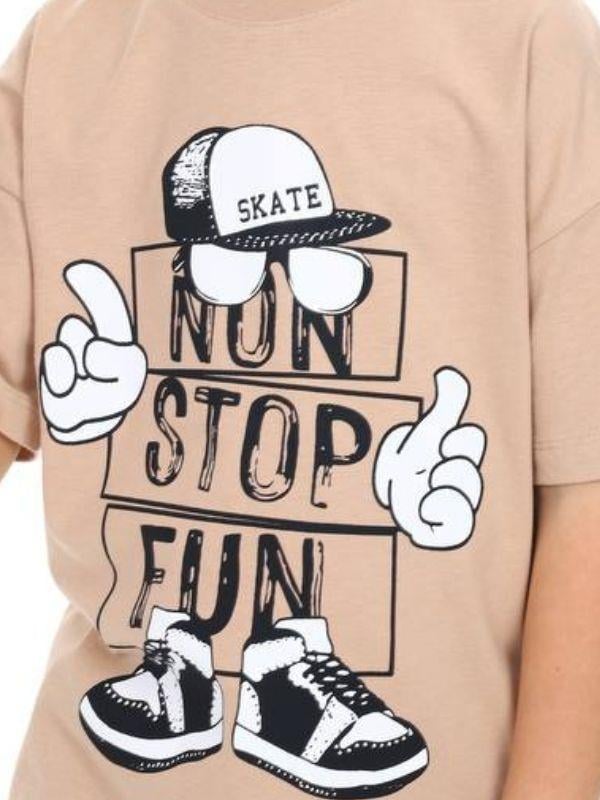 Erkek Çocuk Non Stop Tshirt