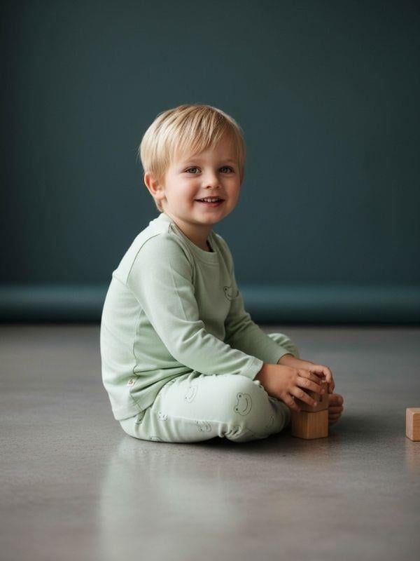 Erkek Çocuk Organik Pijama Takımı