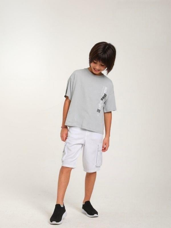 Erkek Çocuk Pamuklu Bel Ayar Lastikli Kargo Şort