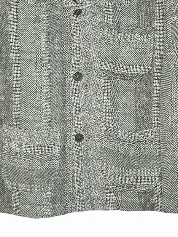 Erkek Çocuk Pamuklu Cepli Desenli Ceket