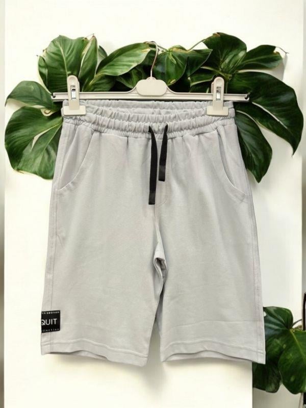 Erkek Çocuk Pamuklu Dokulu Kumaş Şort