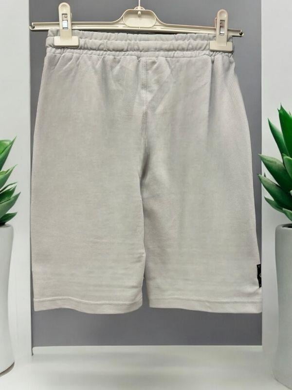 Erkek Çocuk Pamuklu Dokulu Kumaş Şort