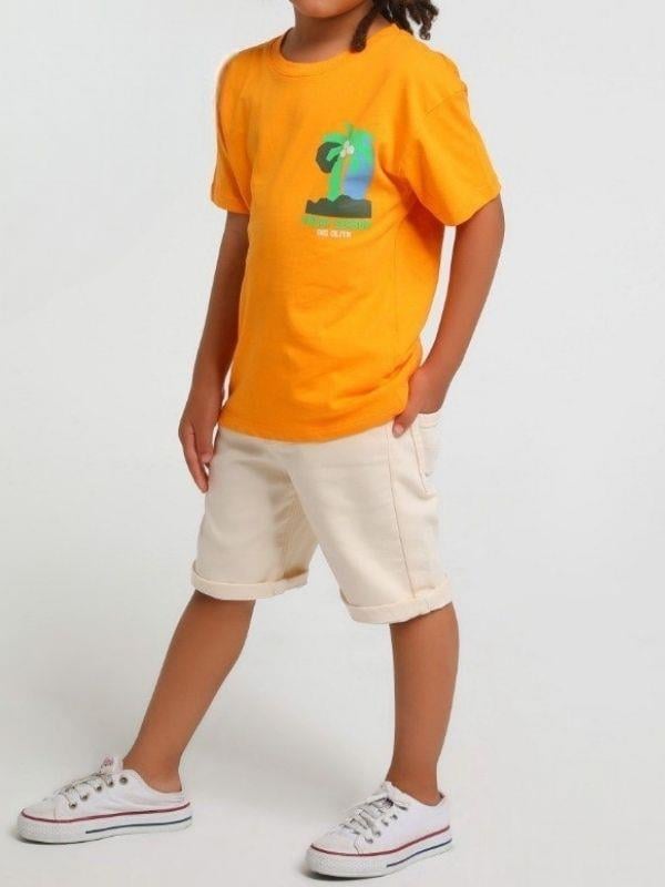 Erkek Çocuk Pamuklu Esnek Bel Ayar Lastikli Şort