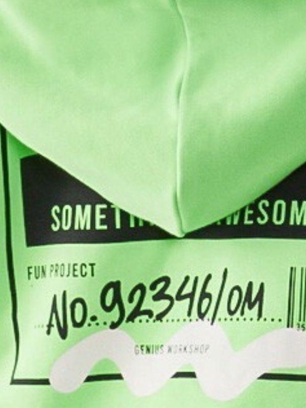 Erkek Çocuk Pamuklu İki İplik Kapüşonlu Önden Fermuarlı Hırka