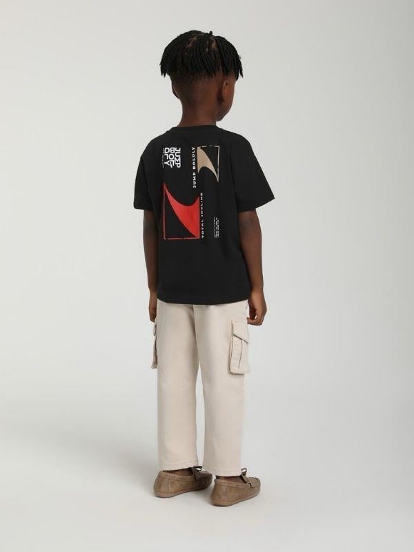 Erkek Çocuk Pamuklu Jump Baskılı T-shirt