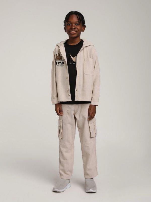 Erkek Çocuk Pamuklu Jump Baskılı T-shirt