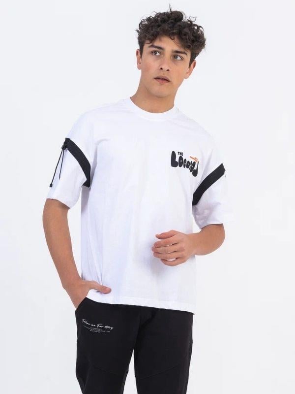 Erkek Çocuk Pamuklu Oversize Basic Tshirt