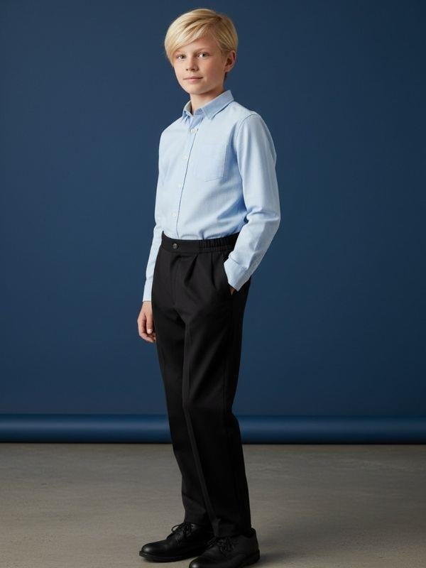 Erkek Çocuk Pamuklu Rahat Kalıp Duble Paça Eşofman Altı