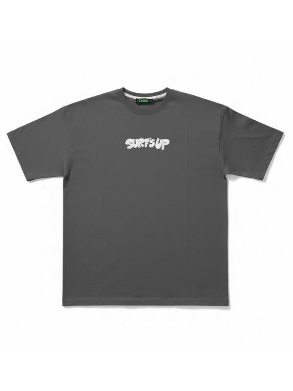 Erkek Çocuk Pamuklu Sırt Baskılı Kısa Kollu Tasarım T-shirt