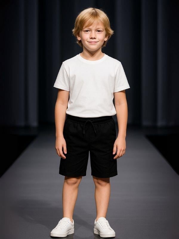 Erkek Çocuk Pamuklu Şort
