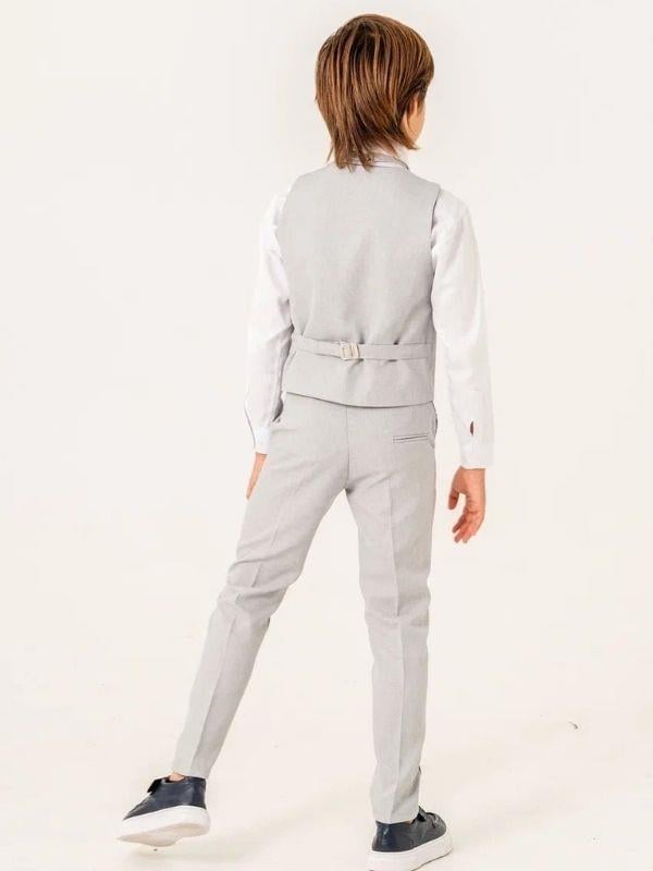 Erkek Çocuk Papyon Gömlek Yelek Pantolonlu Takım Elbise(1-4 Yaş Arası)