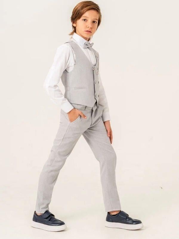 Erkek Çocuk Papyon Gömlek Yelek Pantolonlu Takım Elbise(1-4 Yaş Arası)