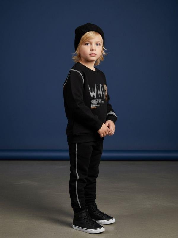 Erkek Çocuk Reflektörlü Tasarım Eşofman Takım