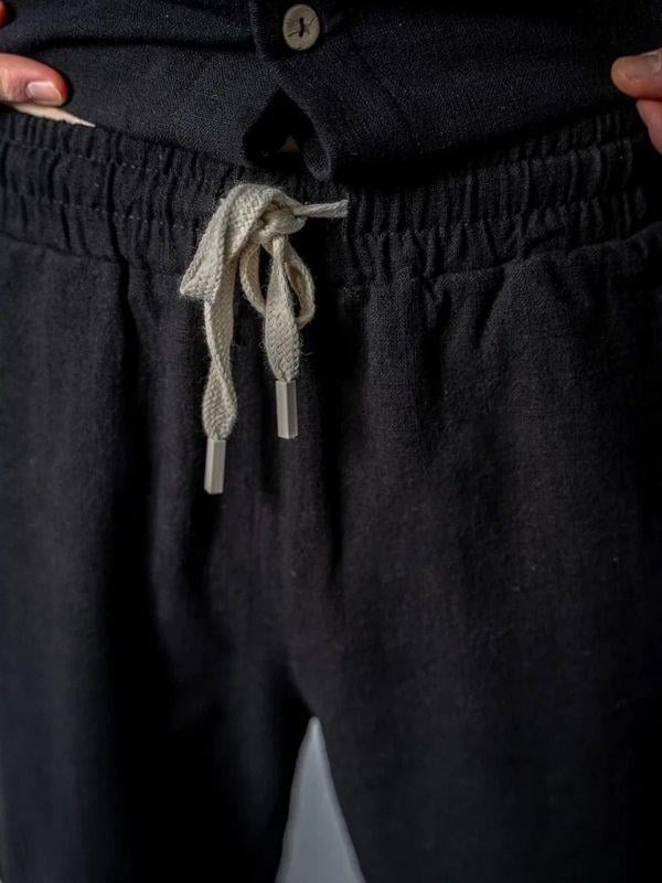 Erkek Çocuk Robalı Gömlek Keten Pantolon Takım