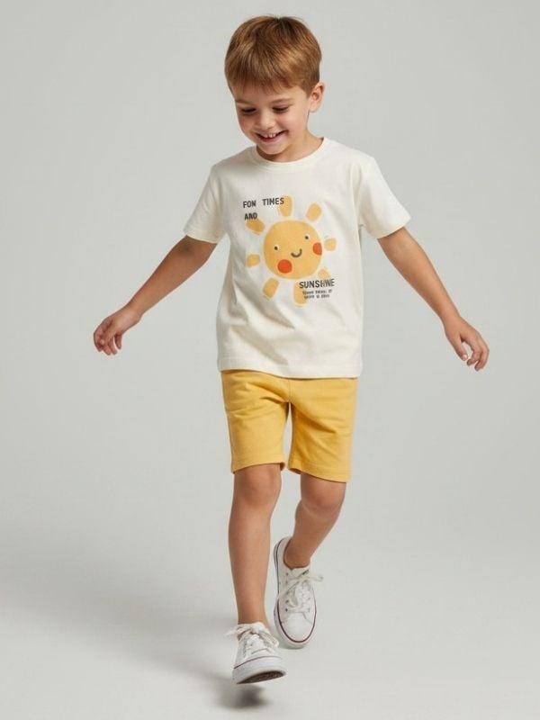 Erkek Çocuk Sunshine Şortlu Takım