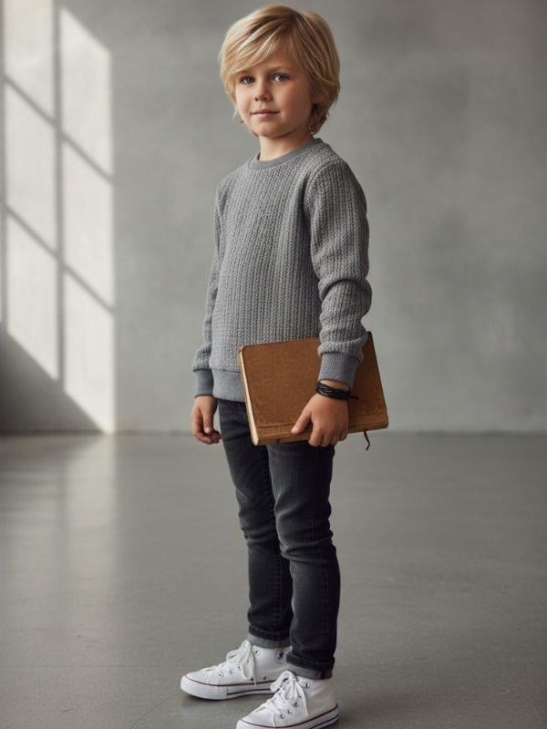 Erkek Çocuk Triko Kazak