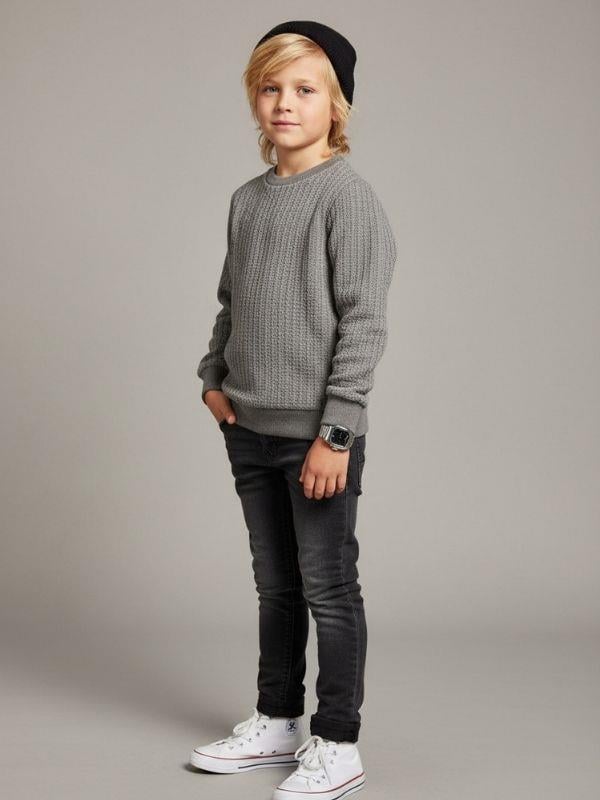 Erkek Çocuk Triko Kazak