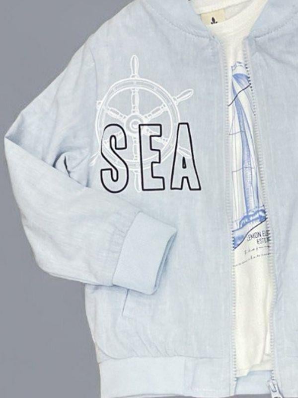 Erkek Çocuk Tshirt Ceket Pantolonlu Takım