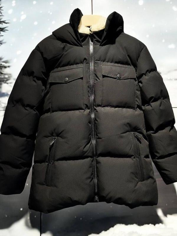 Erkek Çocuk Yaka Detaylı Kaban