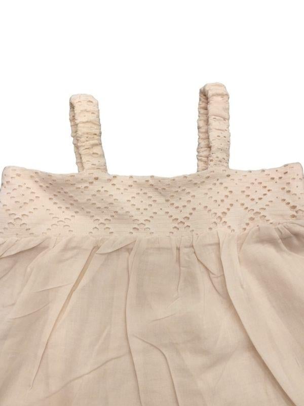 Kız Bebek Askılı Dantelli Şortlu Takım