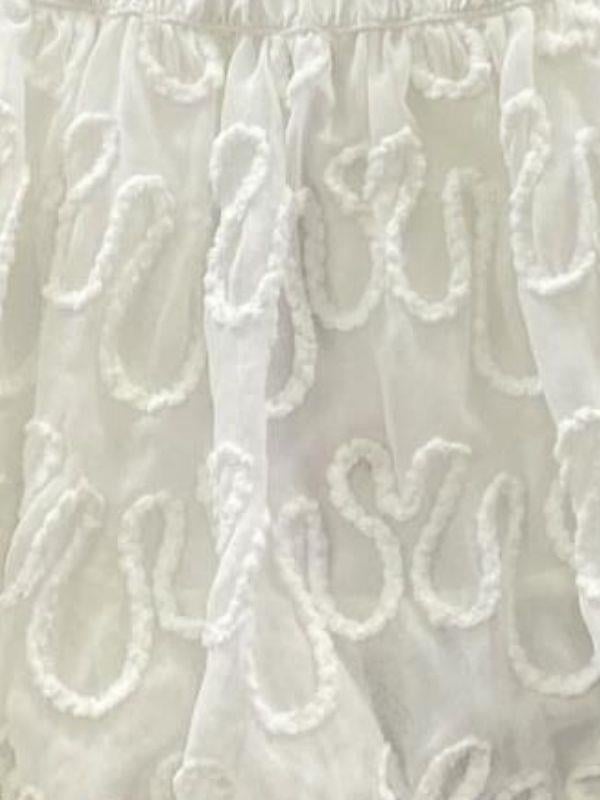 Kız Bebek Çocuk Desenli Şifon Etek